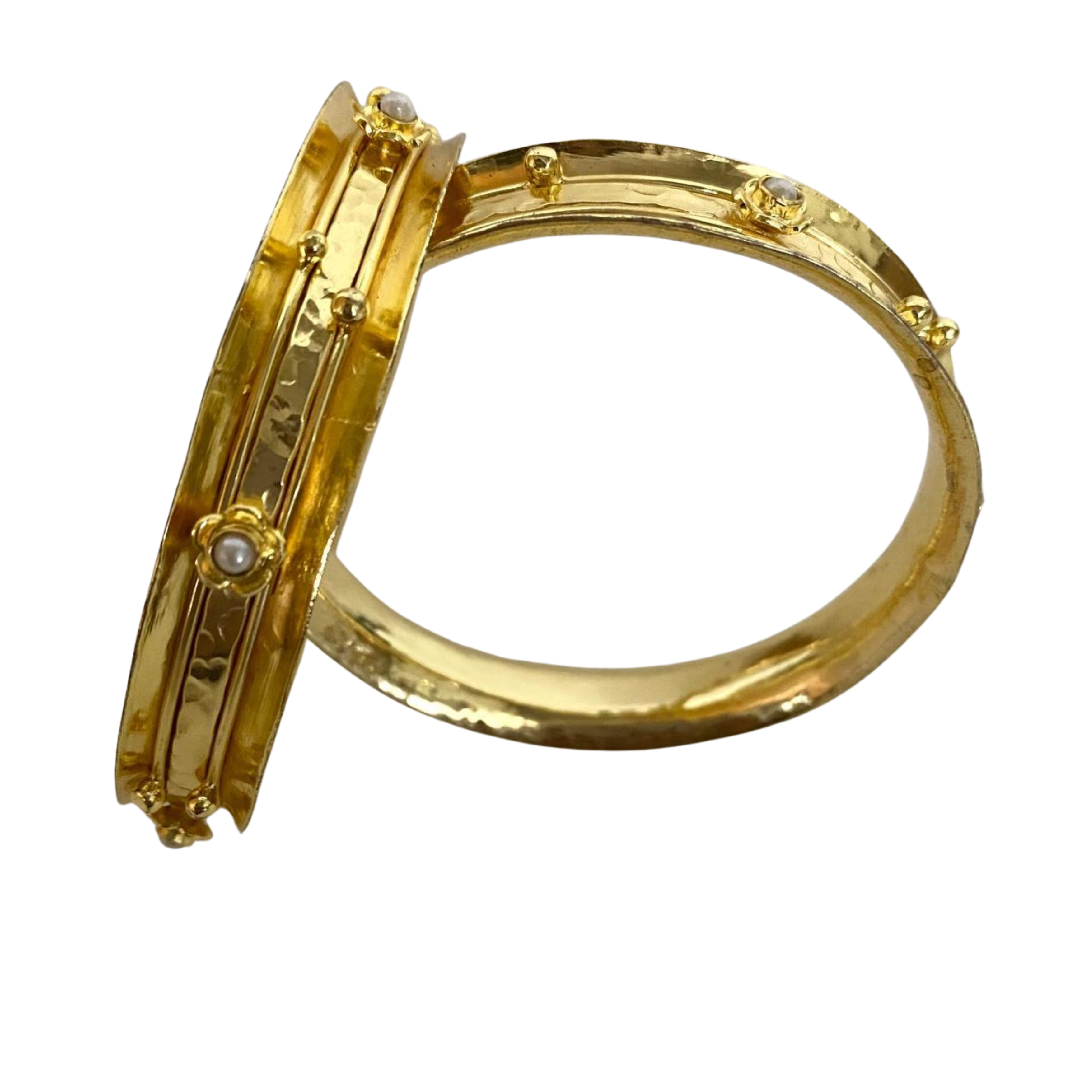 9rock The Radiant Bloom Pearl Bangles - fashion Jewellery