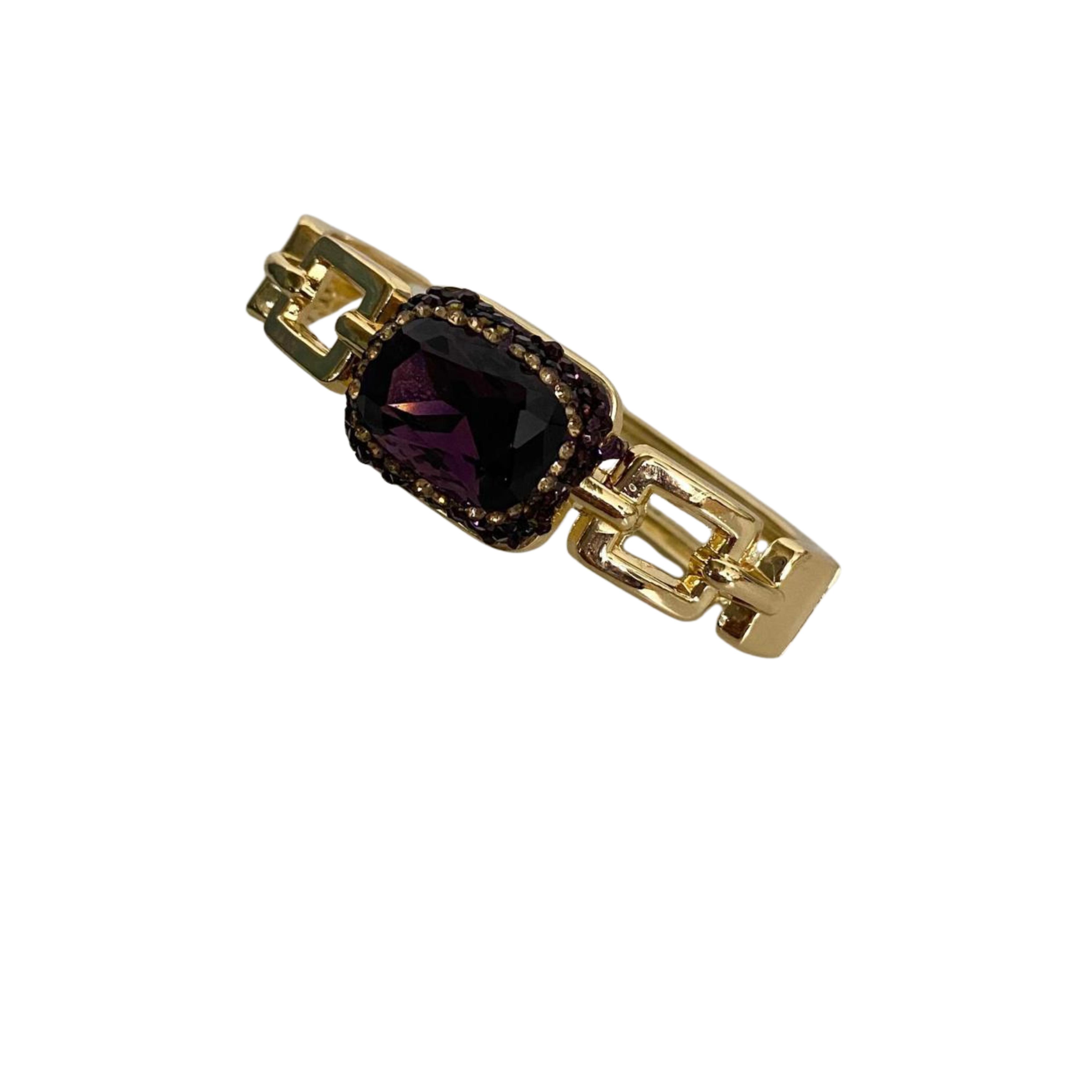 9rock The Royal Amethyst Chain Bracelet - Diamond Jewellery