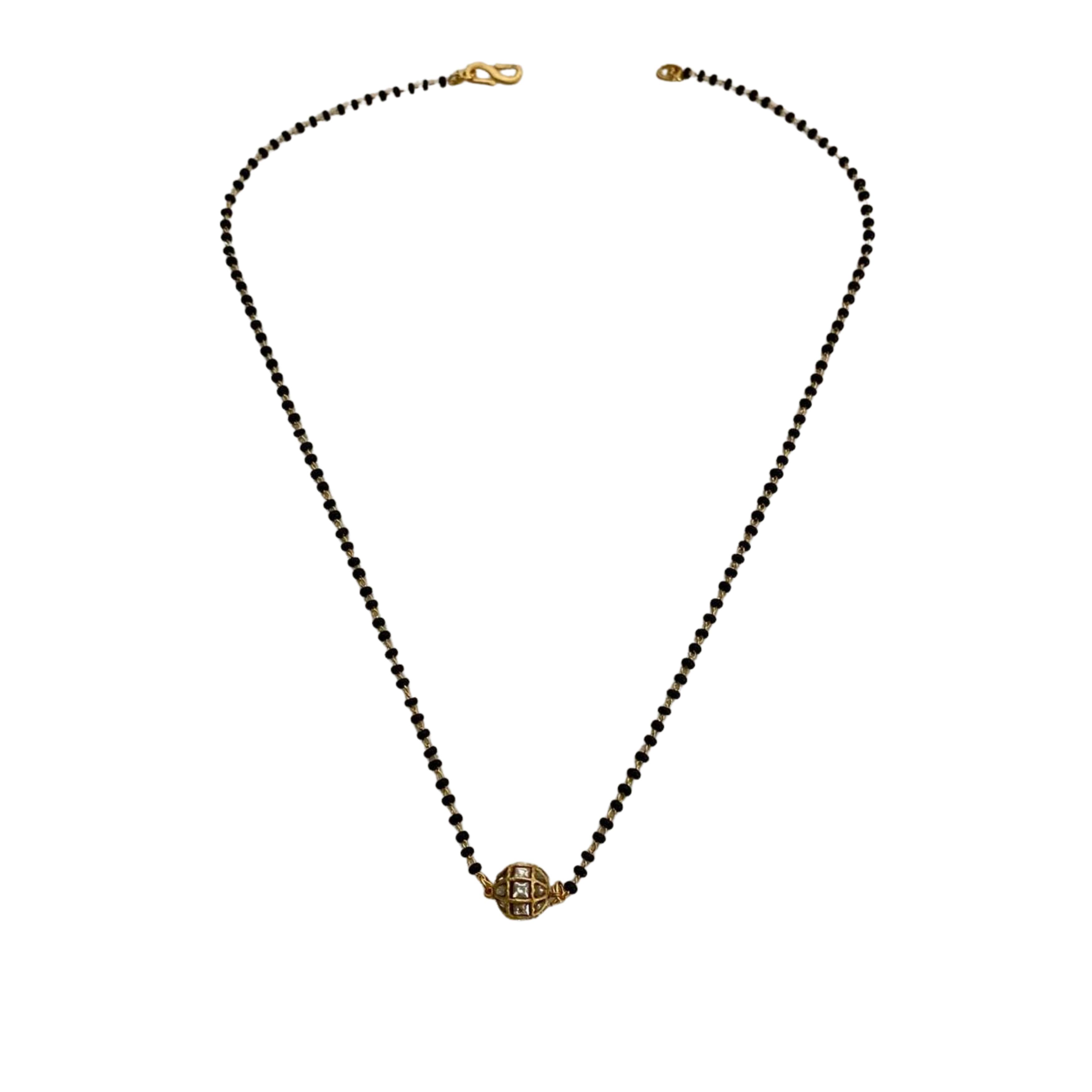The Solitaire Orb Long Necklace