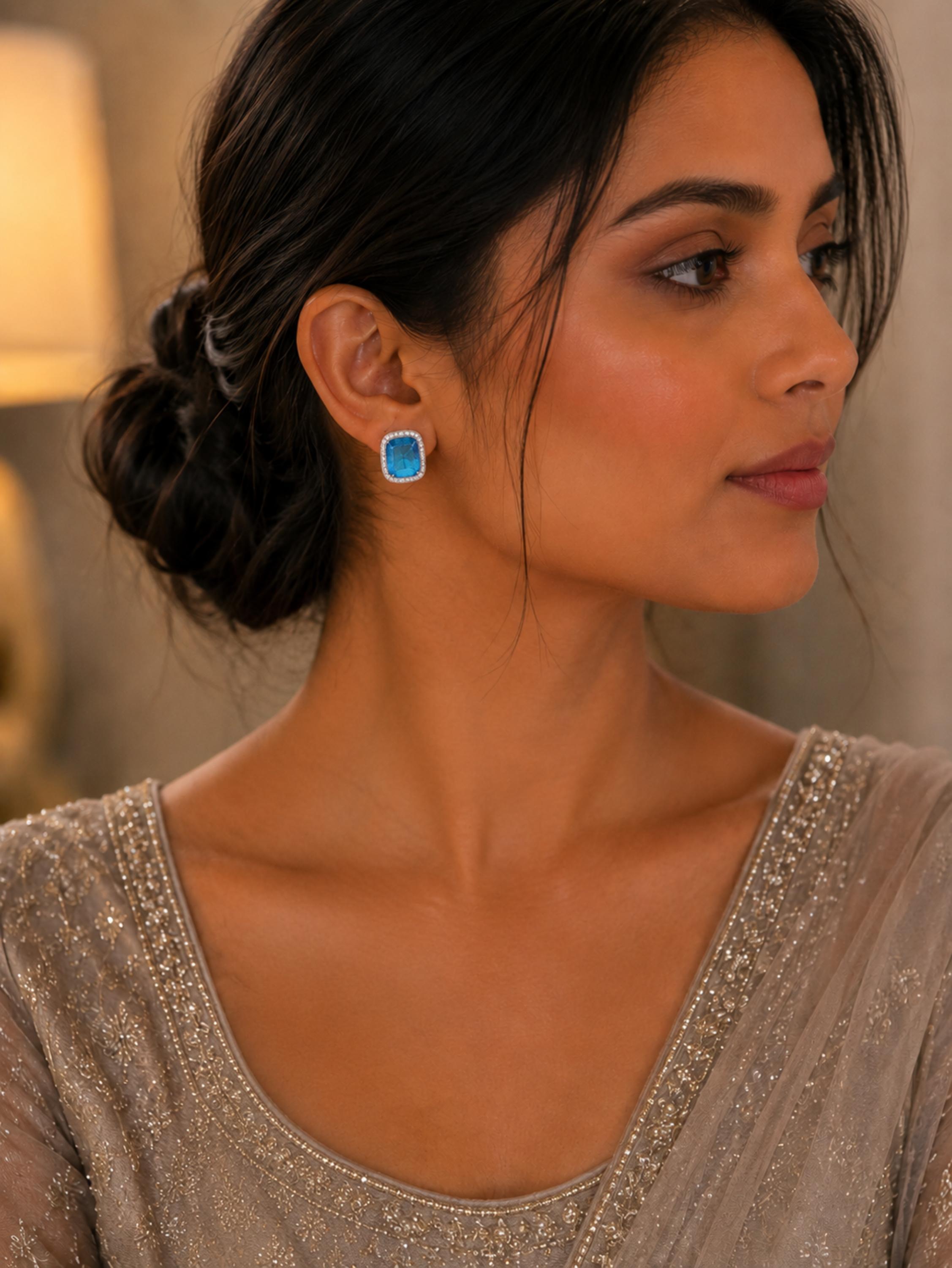 Ocean Empress Diamond Earrings