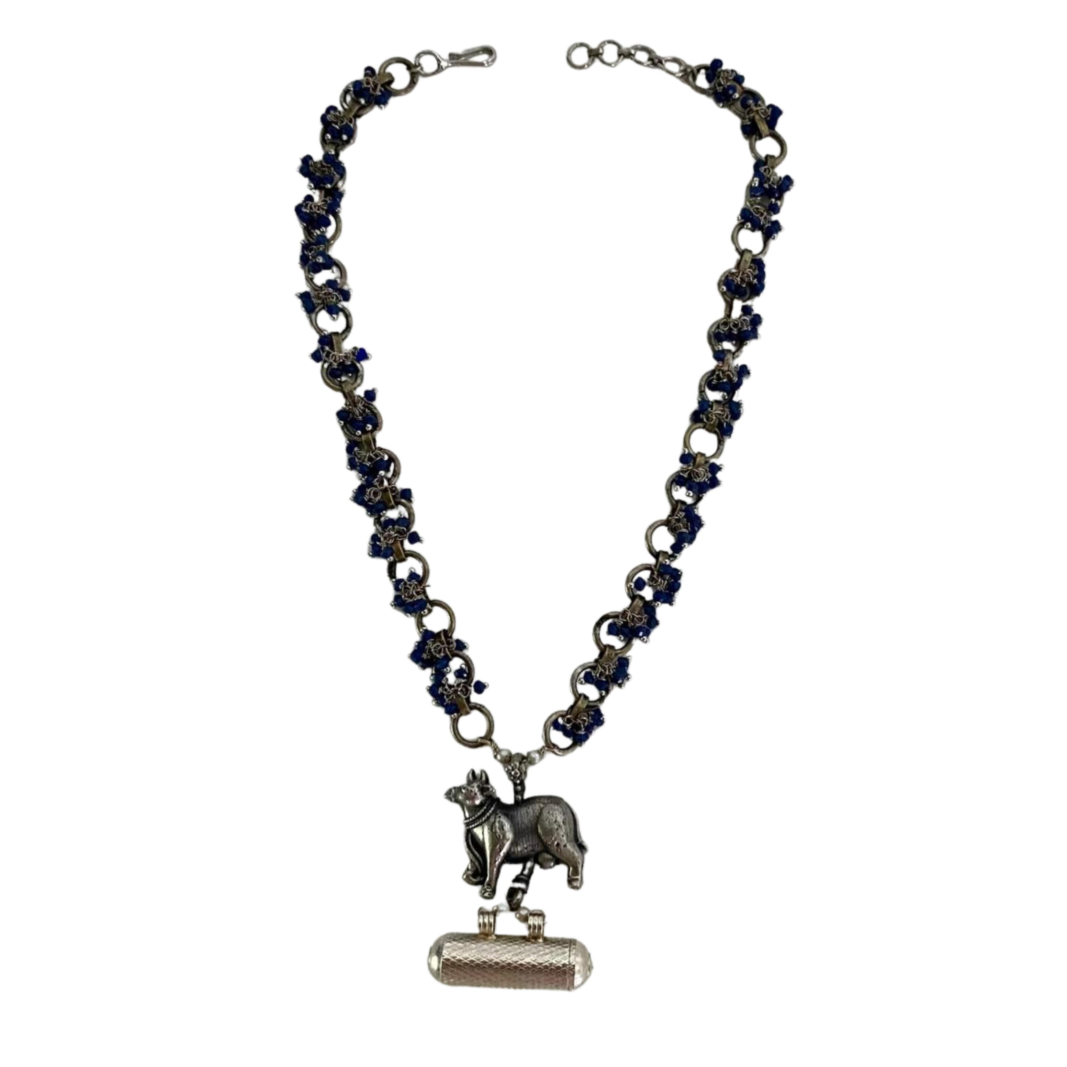 9rock The Majestic Canine Long Necklace - fusion Jewellery