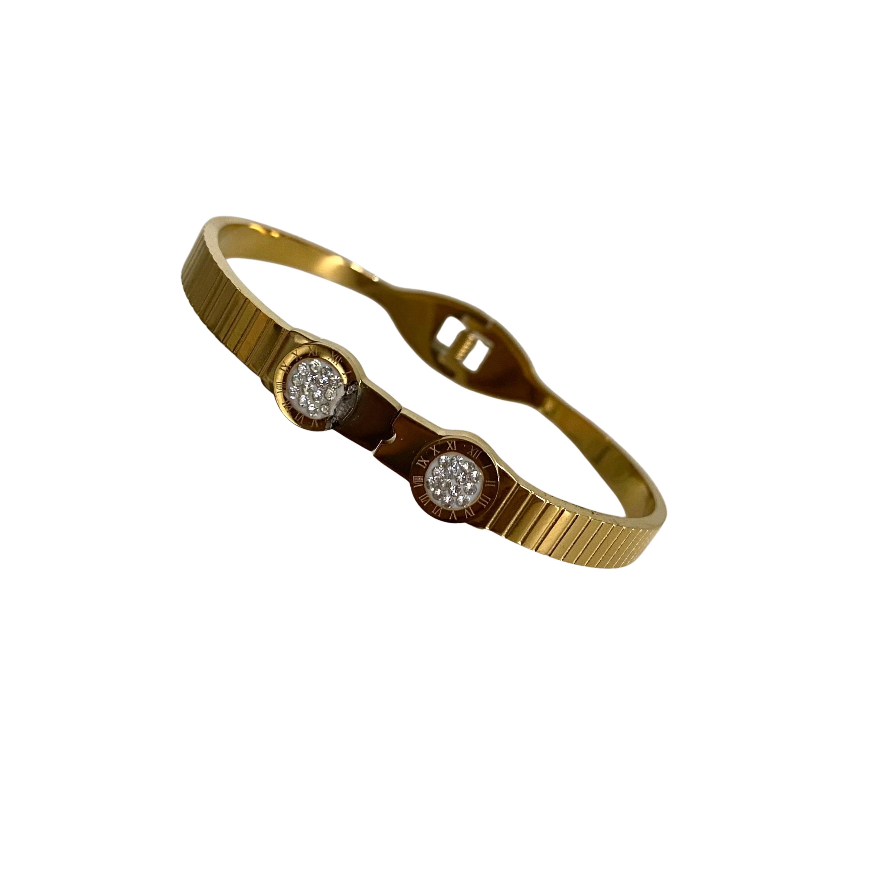 9rock The Roman Numerals Gemstone Bracelet - fashion Jewellery