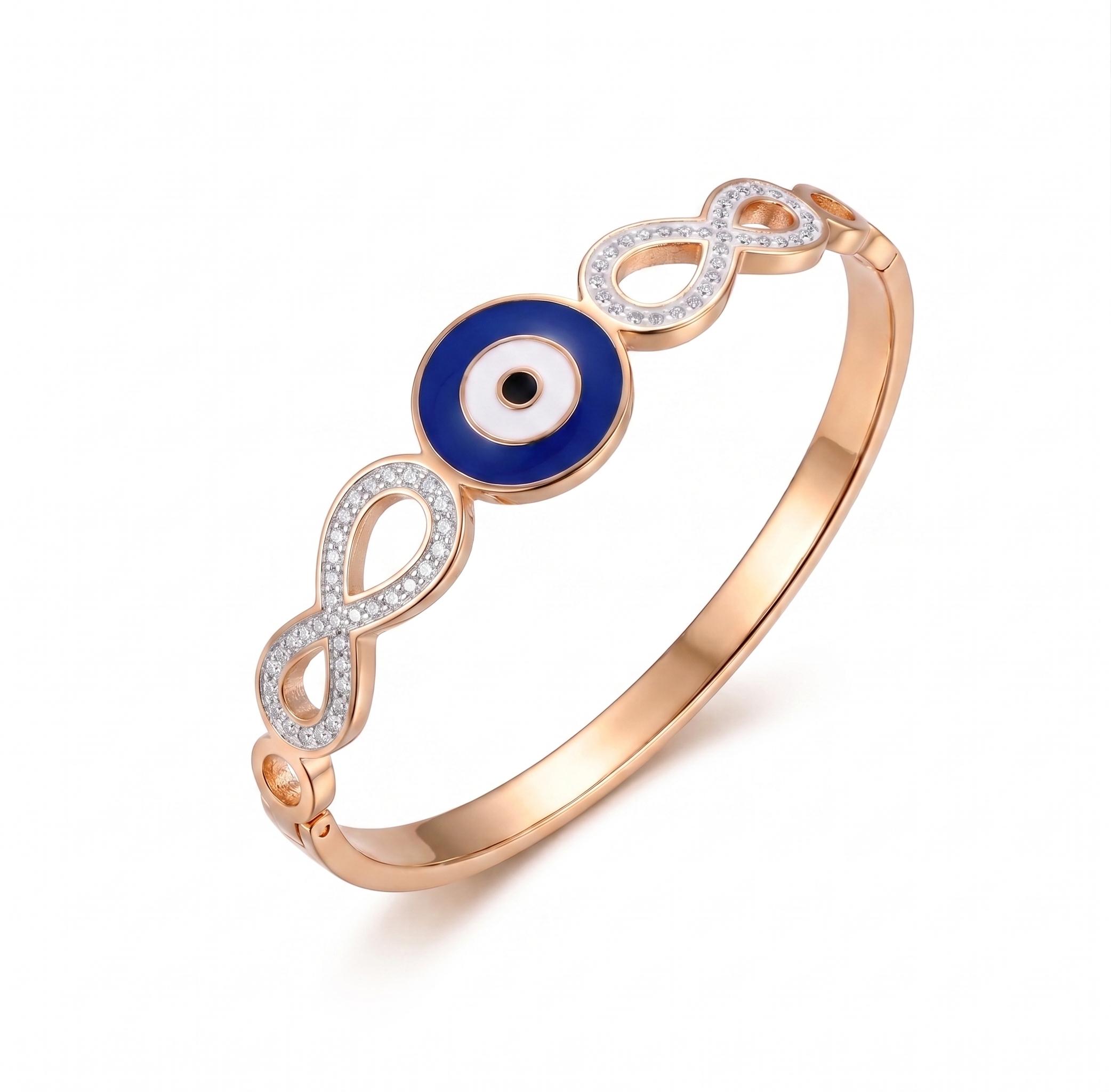 9rock The Evil Eye Infinity Bracelet - fashion Jewellery