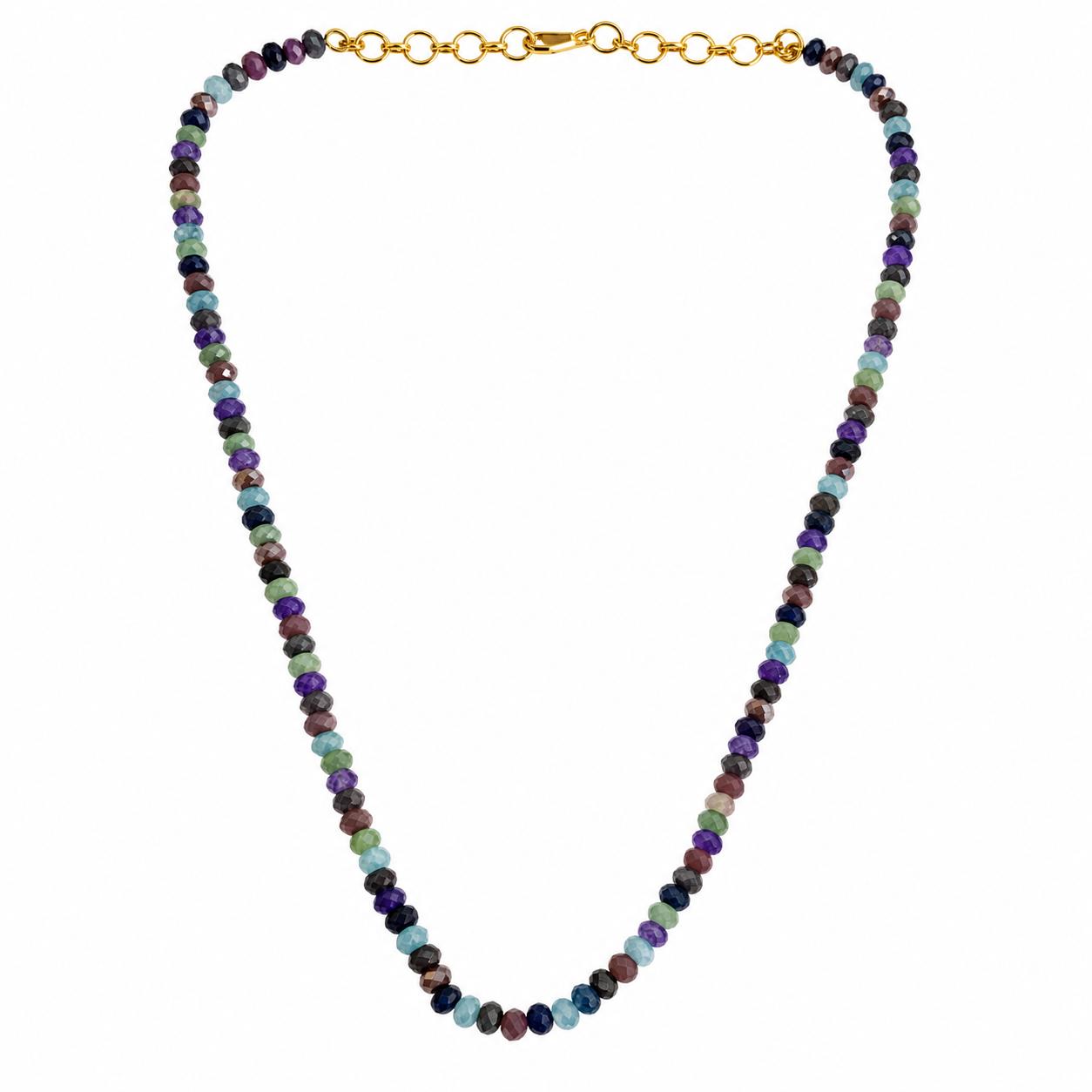The Serene Ocean Hue Short Necklace