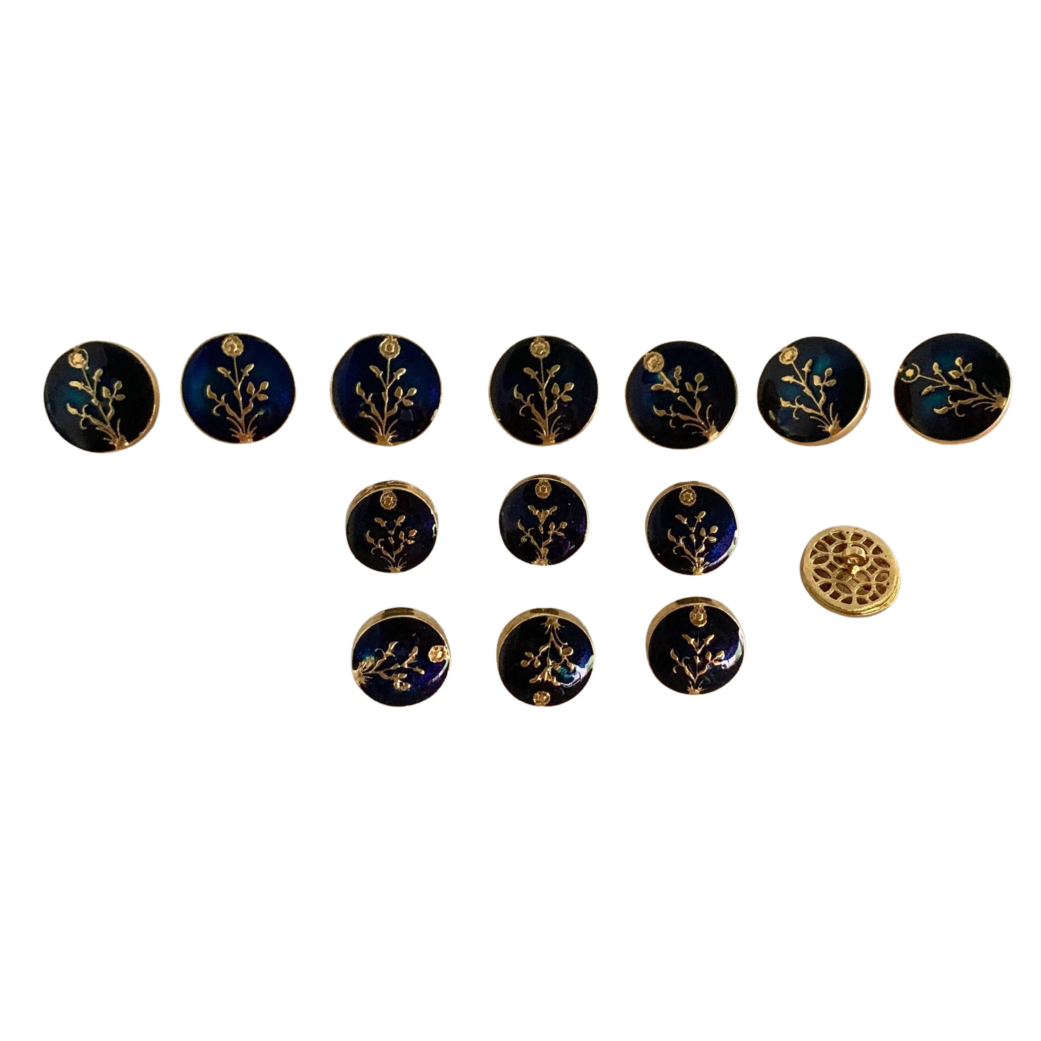 9rock Enchanted Garden Alloy Buttons - alloy Jewellery