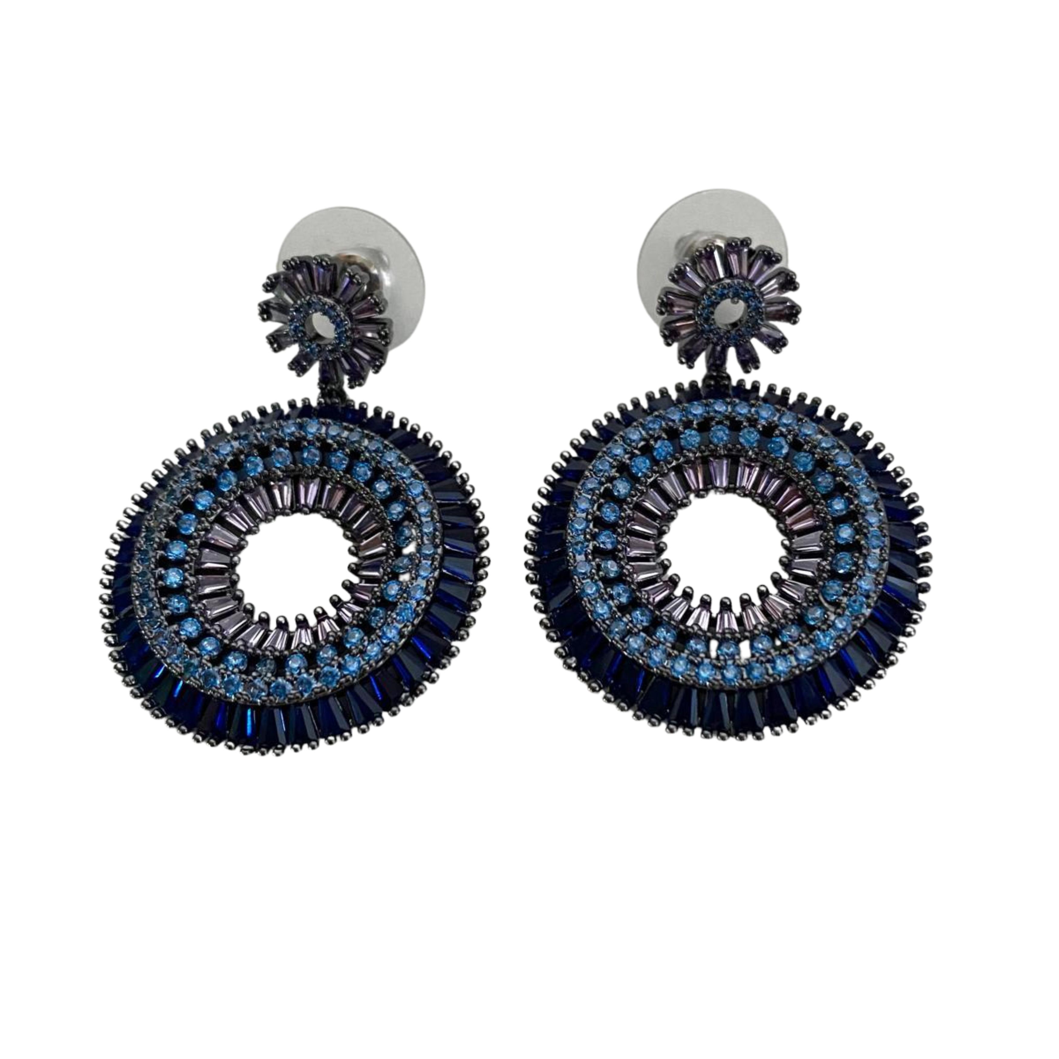9rock Azure Radiance Diamond Earrings - Diamond Jewellery