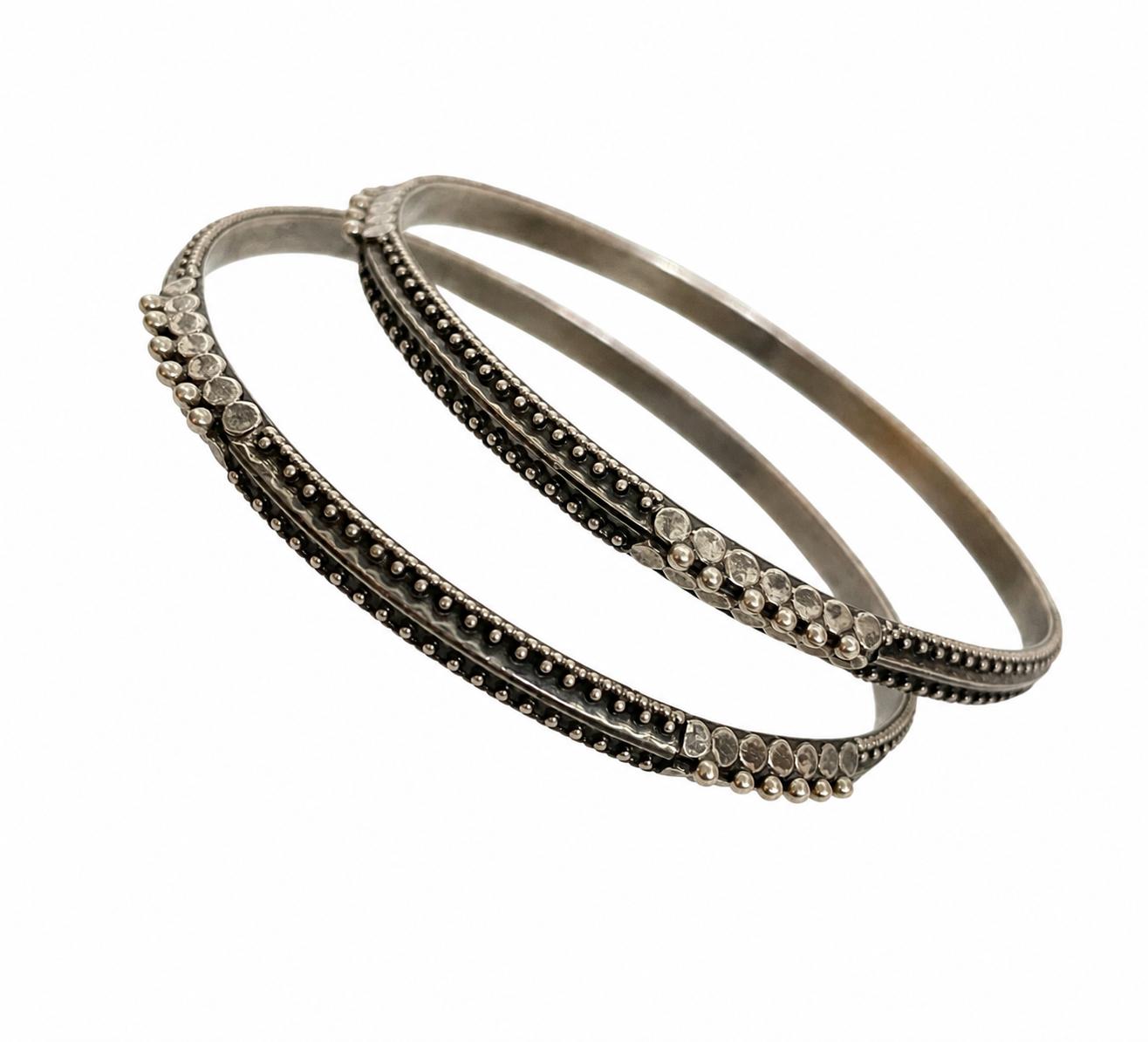 9rock The Celestial Silver Bangles - pure silver Jewellery