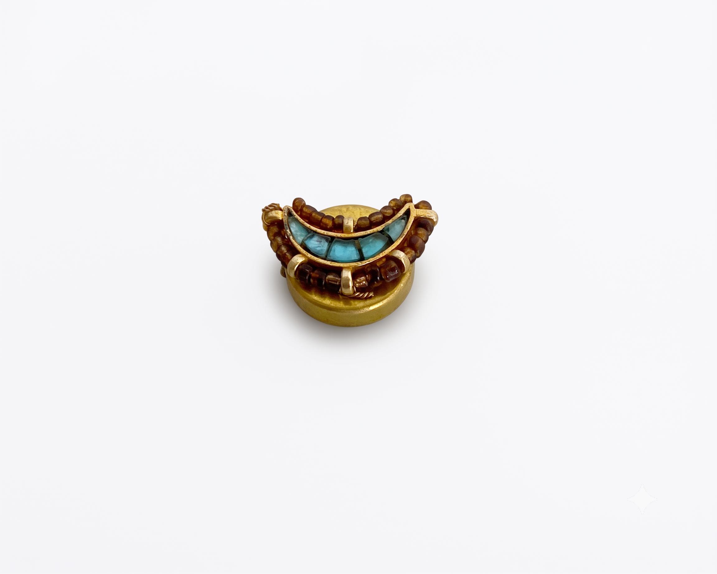 9rock The Ancient Tribe Dori Button  - kundan Jewellery