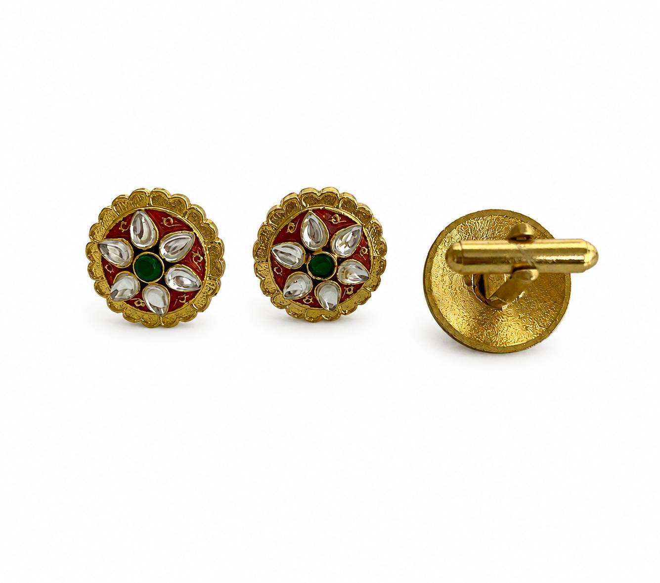 9rock The Royal Bloom Cufflinks - fusion Jewellery