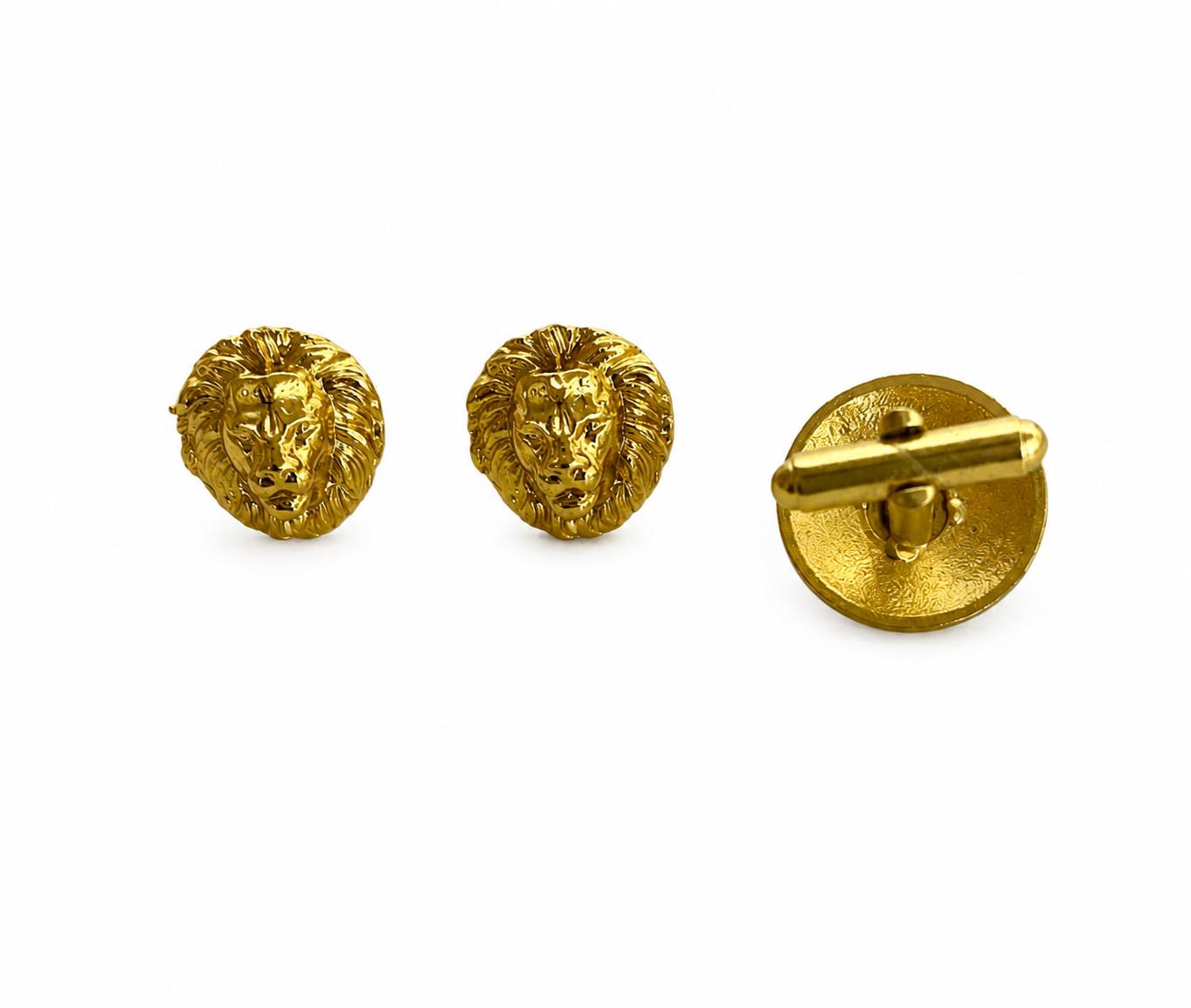 9rock Lion Head Fusion Cufflinks - fusion Jewellery