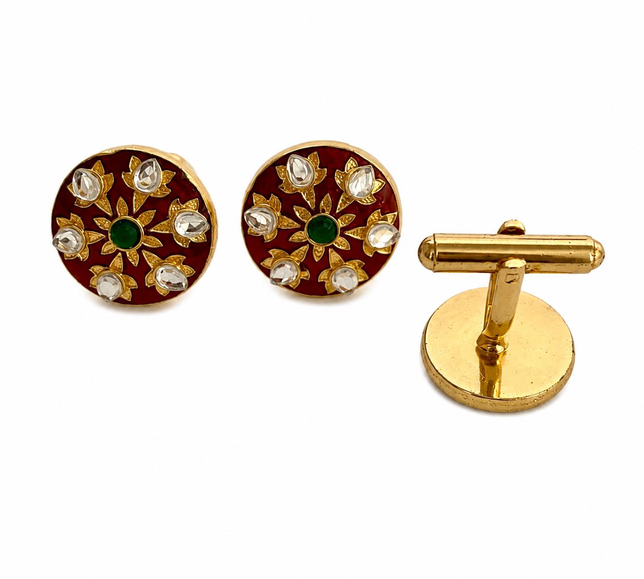 9rock Regal Bloom Fusion Cufflinks - fusion Jewellery
