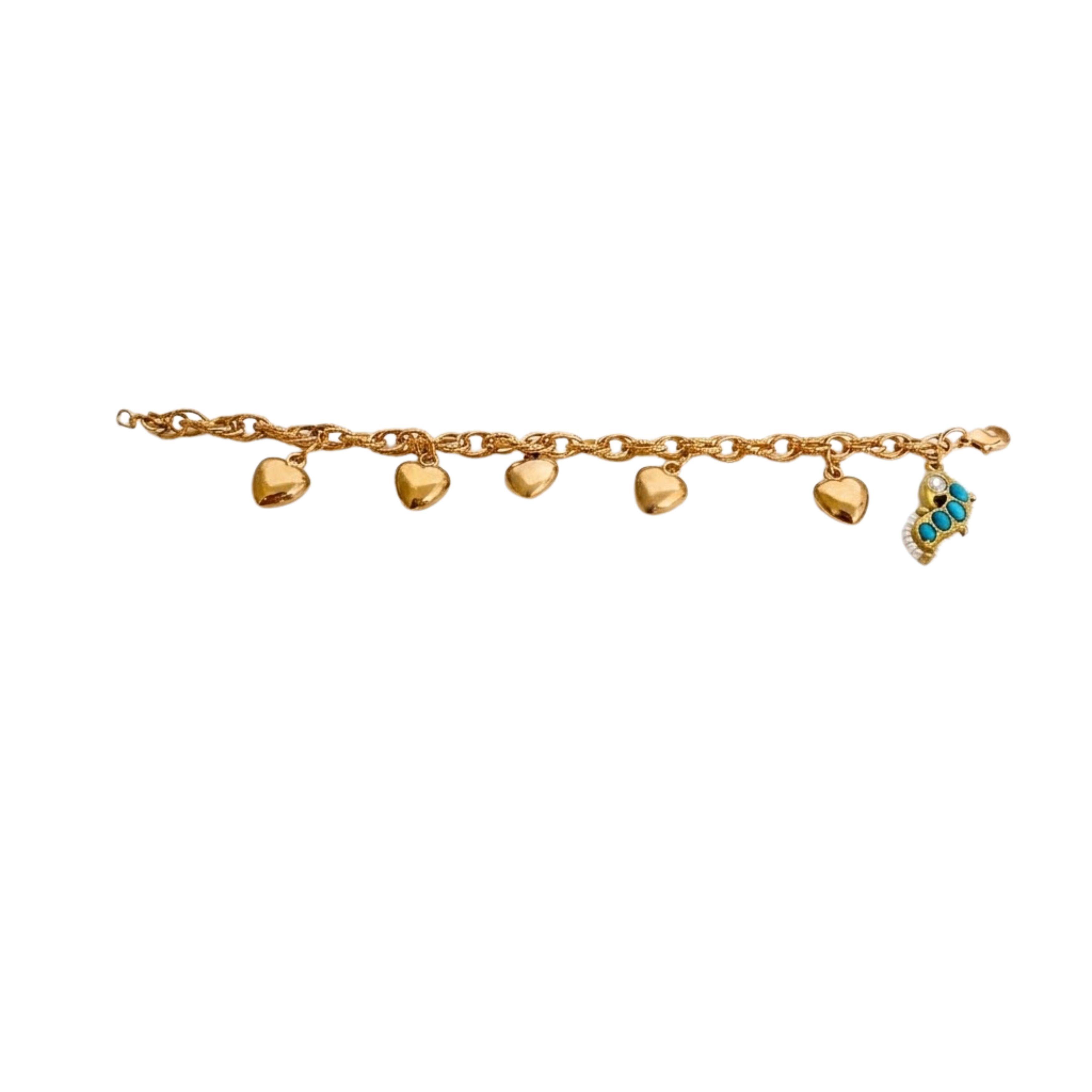 9rock The Golden Heart Kundan Bracelet - kundan Jewellery