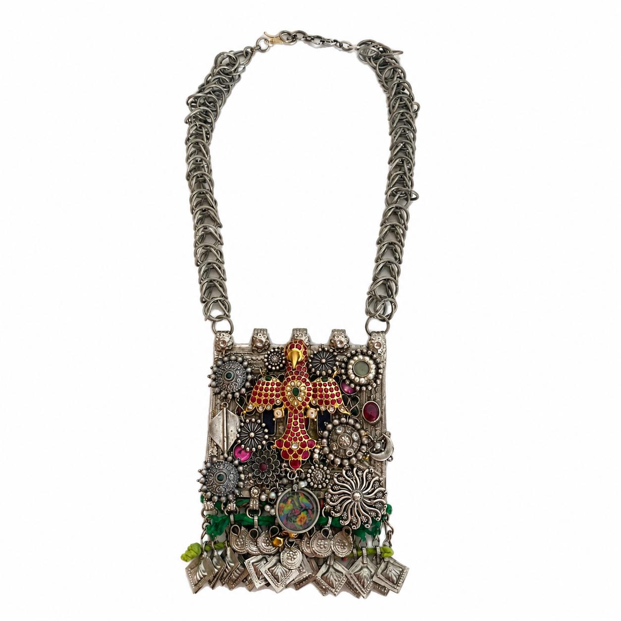 9rock The Falcon Fusion Long Necklace - fusion Jewellery