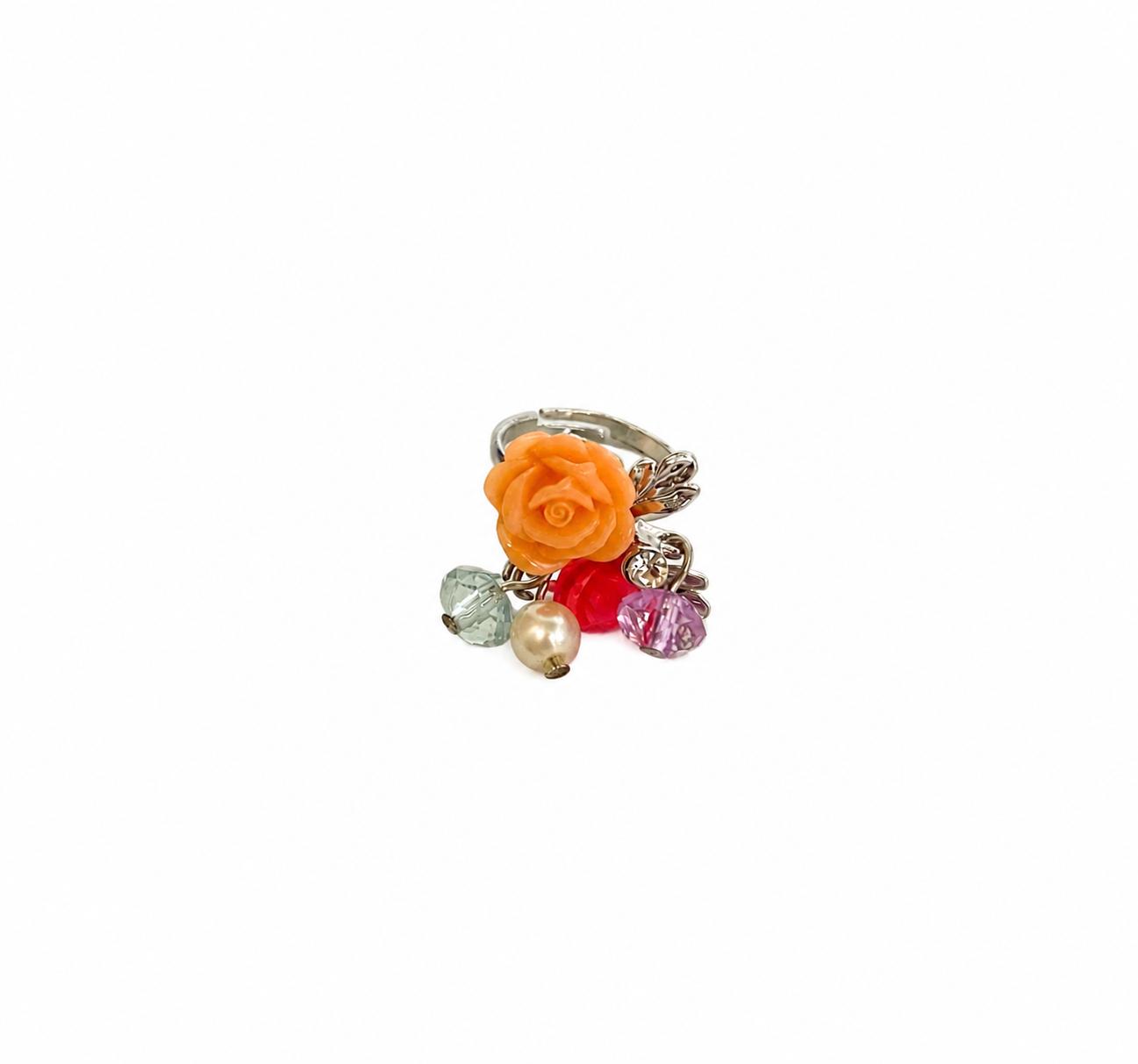 9rock The Gilded Rose Bloom Ring - Diamond Jewellery