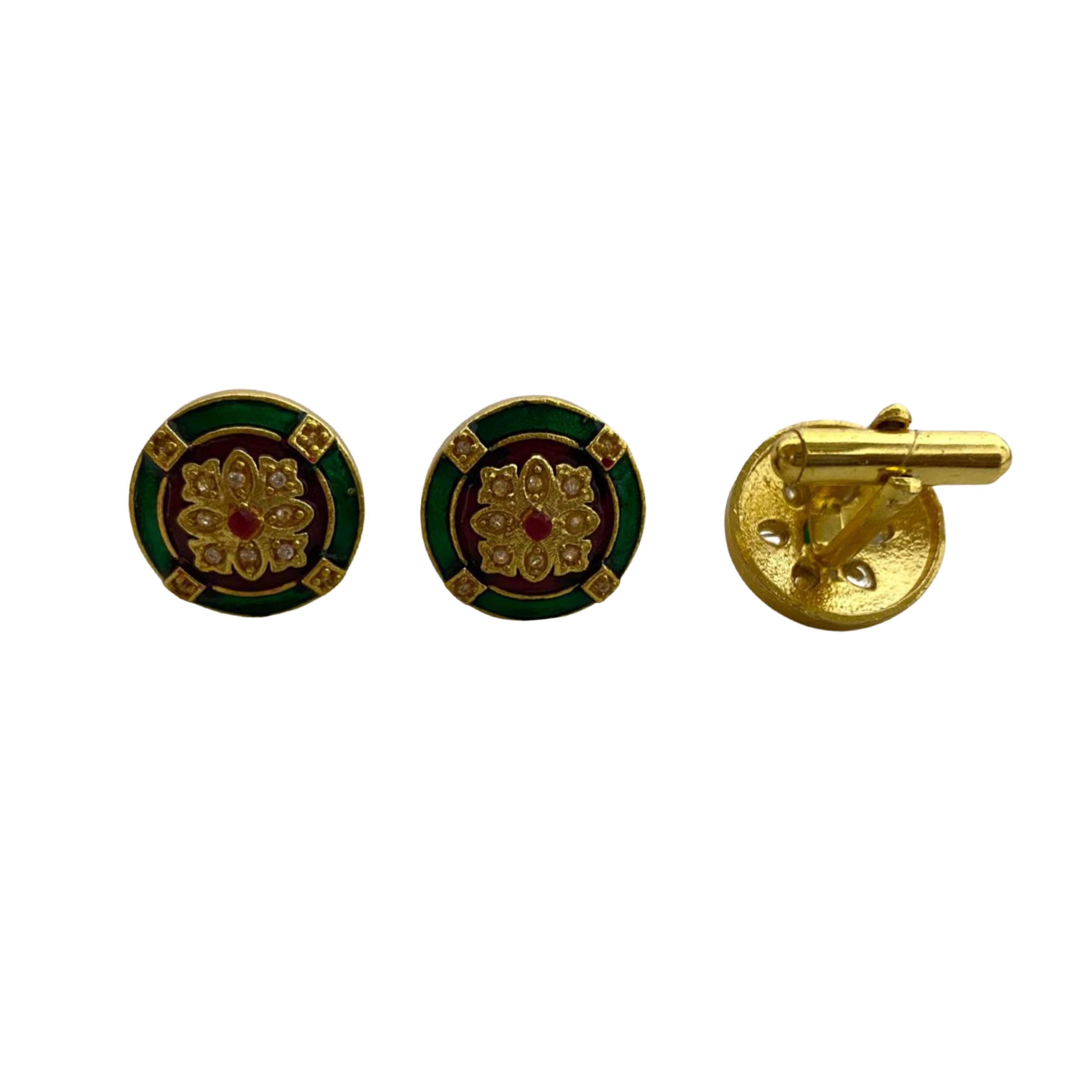 9rock The Royal Bloom Fusion Cufflinks - fusion Jewellery