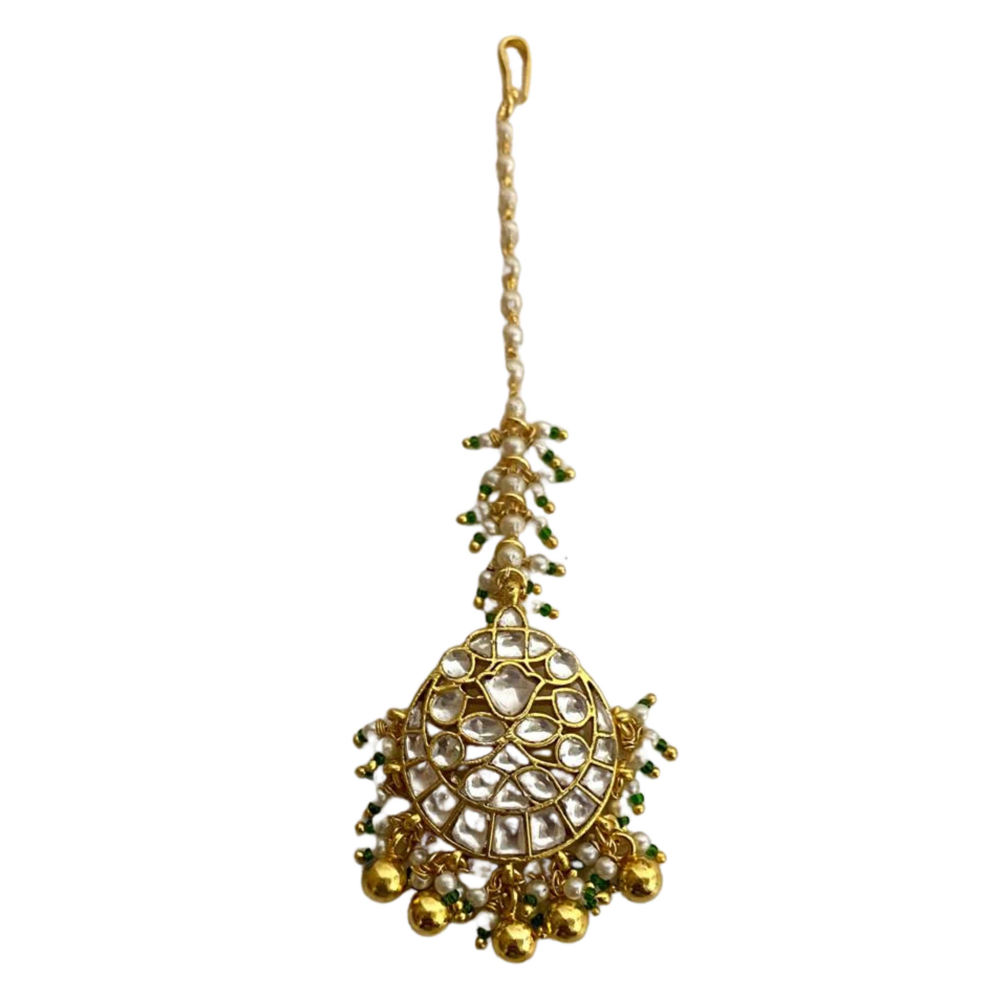 9rock The Royal Kundan Tika - kundan Jewellery