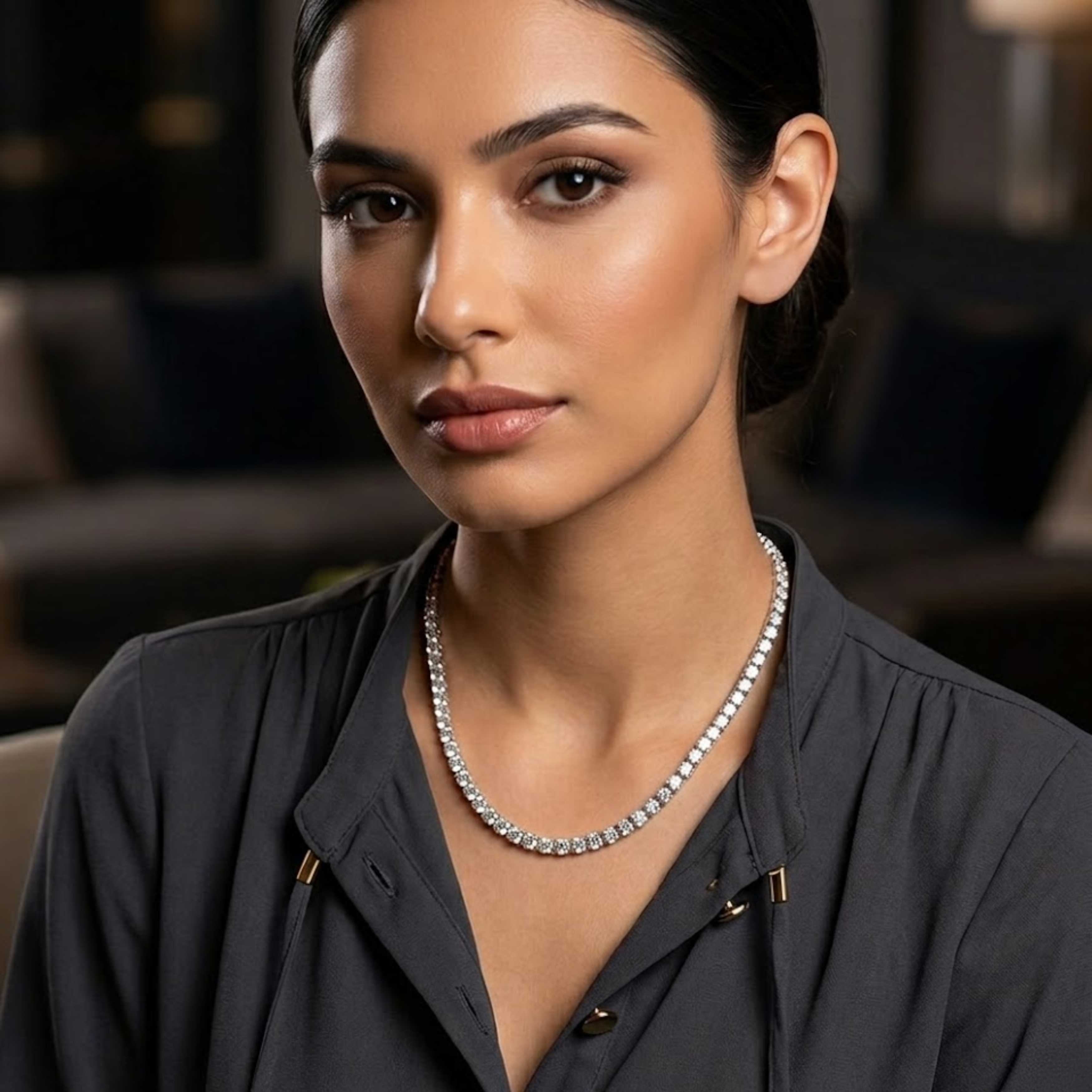 9rock The Pure Silver Solitaire Long Necklace - pure silver Jewellery