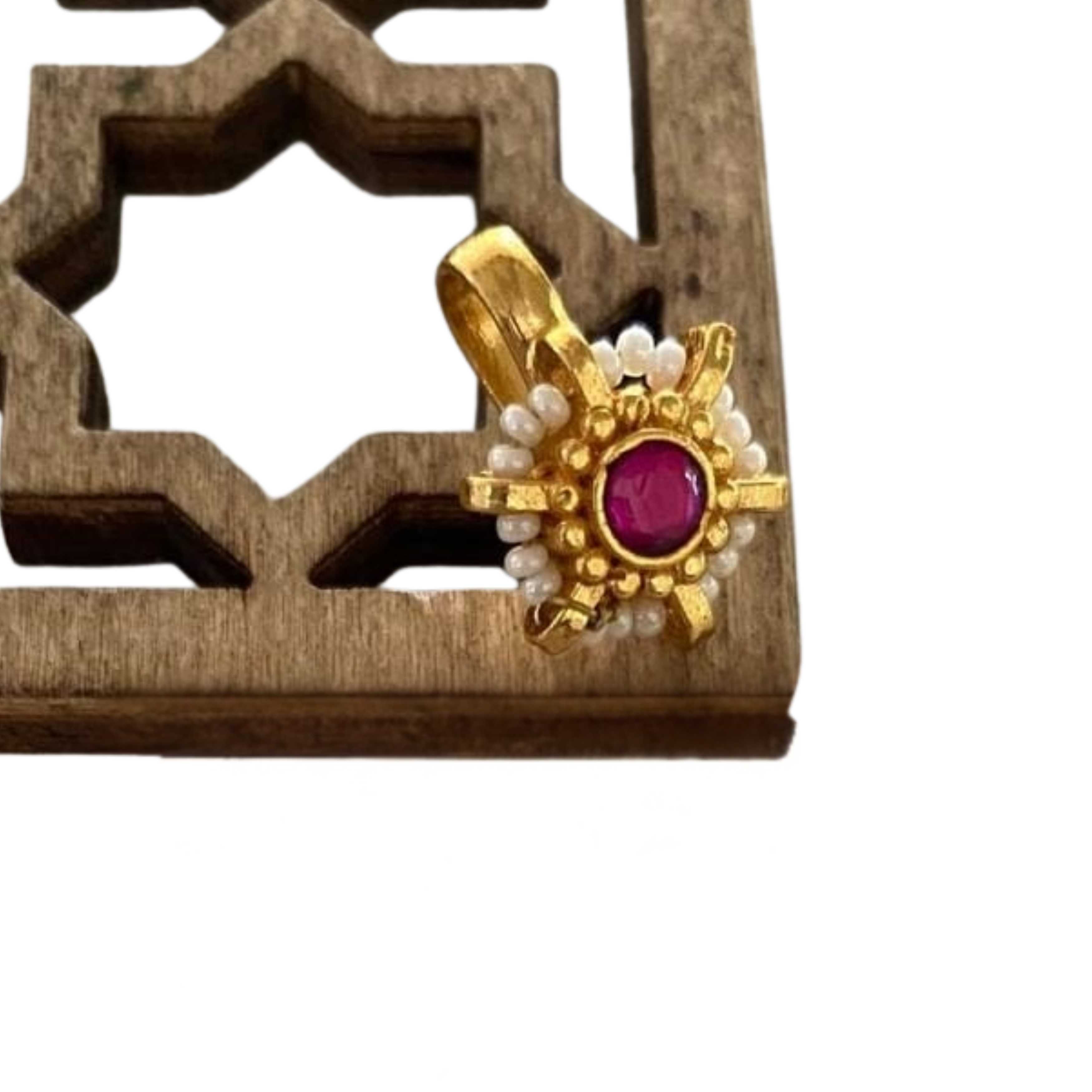 9rock The Radiant Kundan Nose Accessory - kundan Jewellery