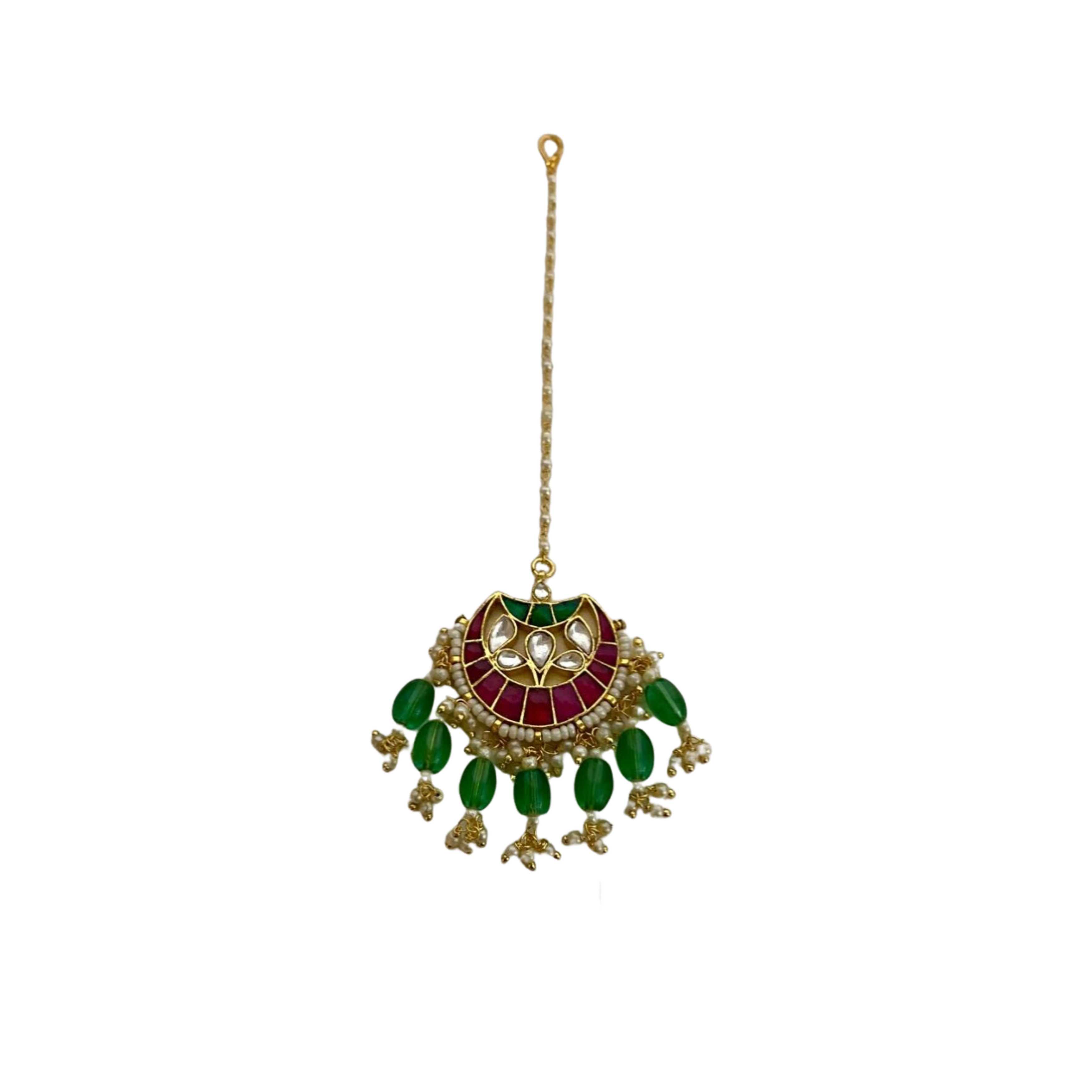 9rock The Lunar Kundan Tika - kundan Jewellery