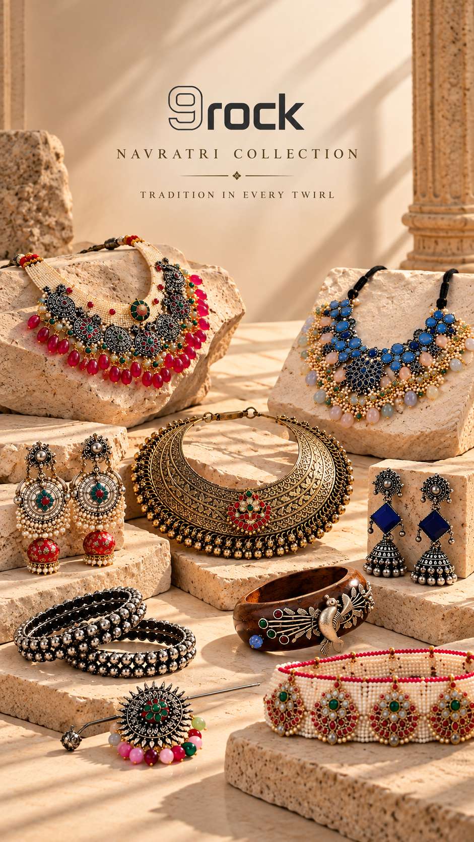 Navratri collection jewellery